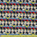Eugene Textiles - Wonder Woman - Evolution Navy Sewing and Dressmaking Fabric