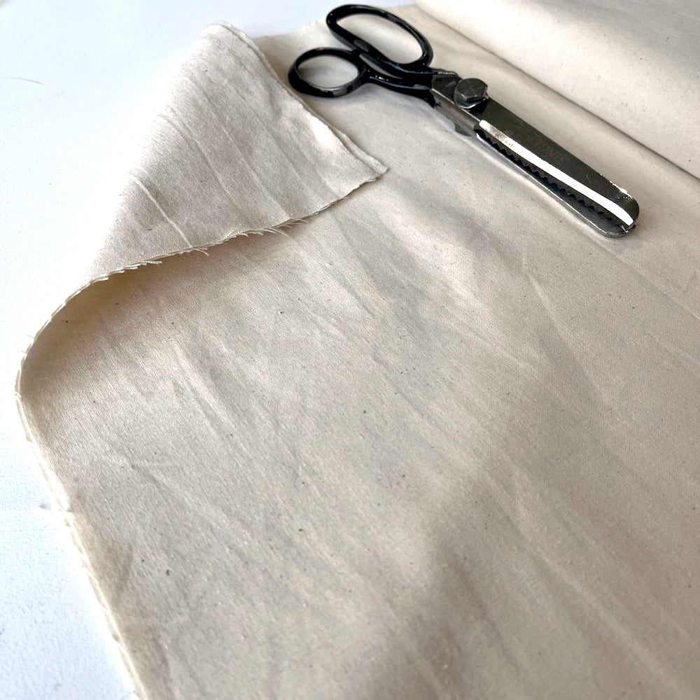 Medium Weight Cotton Calico Natural (Per Metre)