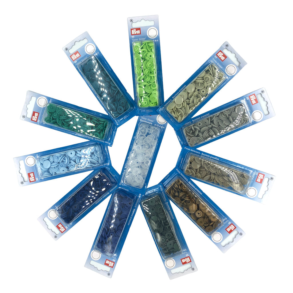 Prym Color Snaps 12.4mm Box of 30 - Frumble Fabrics