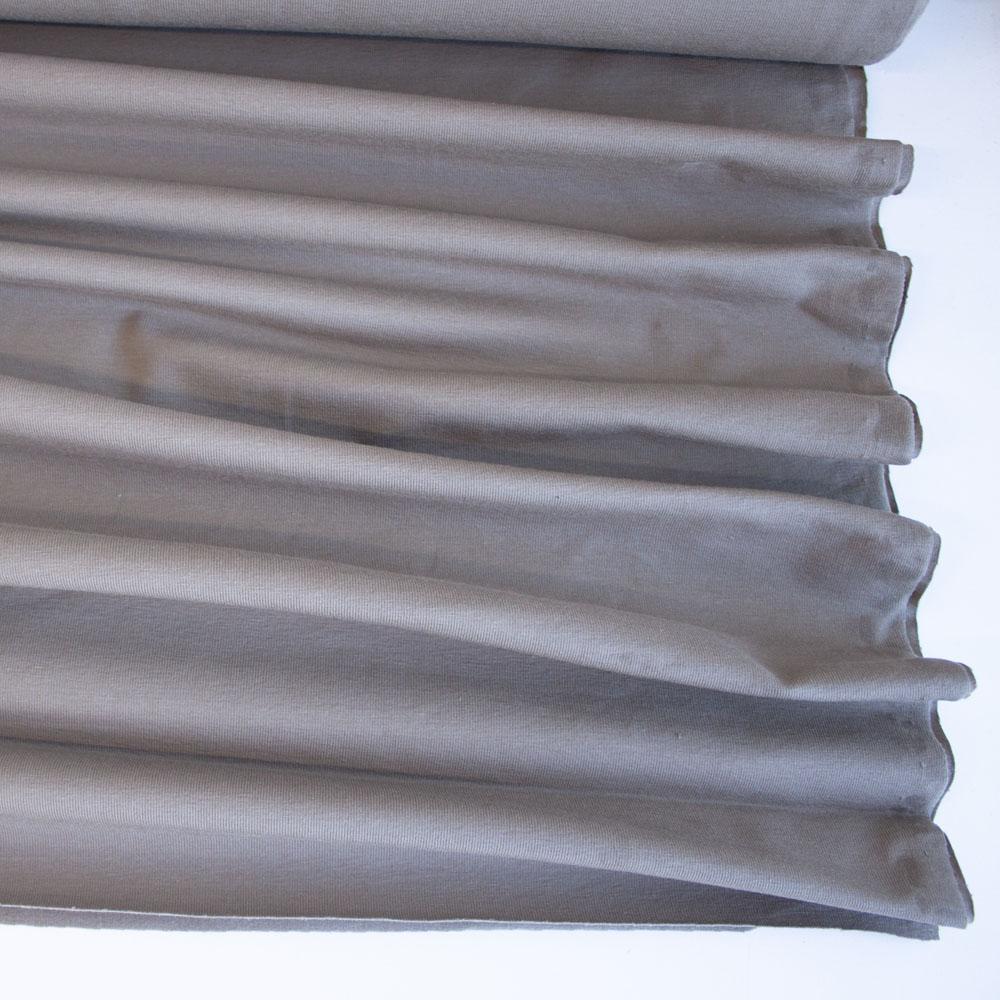 Beige Premium Plain Cotton/Spandex Jersey - Frumble Fabrics