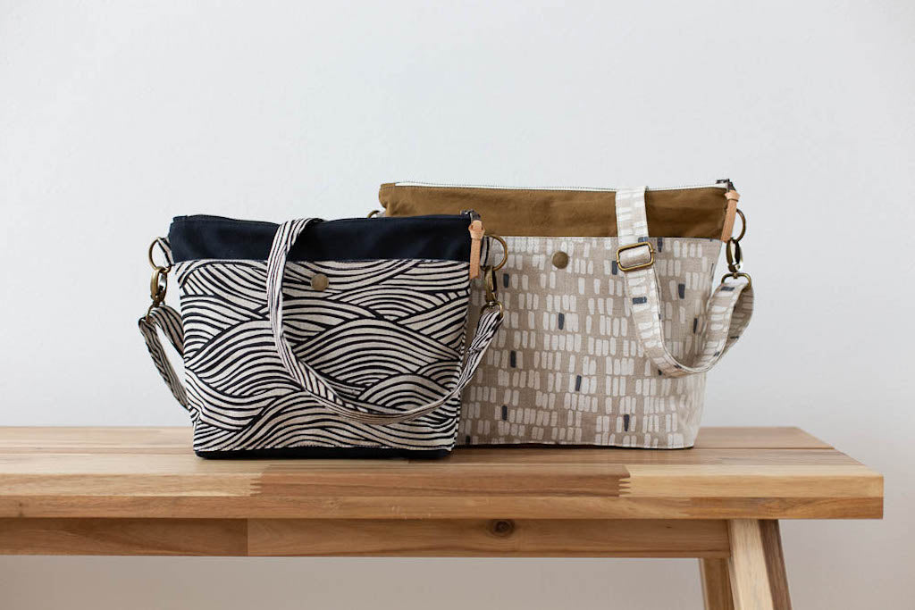 Hillside Tote Bag - Noodlehead Patterns - Frumble Fabrics