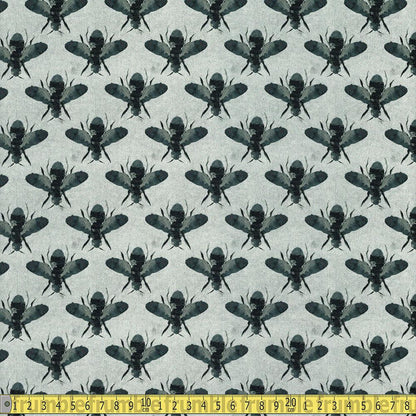 Honey Bees - Cotton Marlie-Care Lawn - Sage Sewing and Dressmaking Fabric