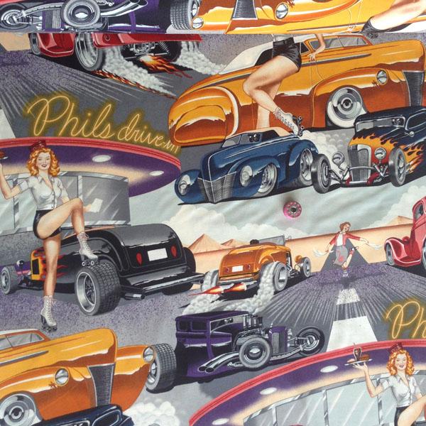 Phils Drive In Vintage - Frumble Fabrics