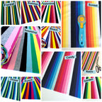 Garden Rainbow Stripe Yarn Dyed Jersey - Frumble Fabrics