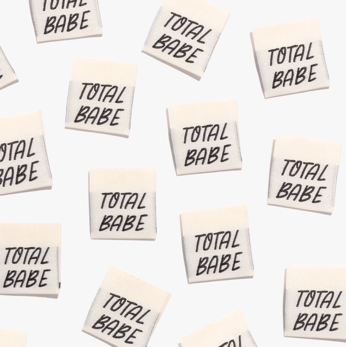 10 x Woven Labels - KATM  Kylie And The Machine Labels - Total Babe