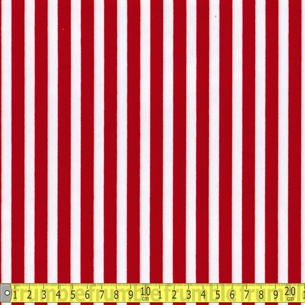 Laminated Fabric - Red Stripe Fabric by Various – Frumble Fabrics