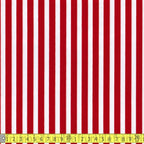 Laminated Fabric - Red Stripe - Frumble Fabrics