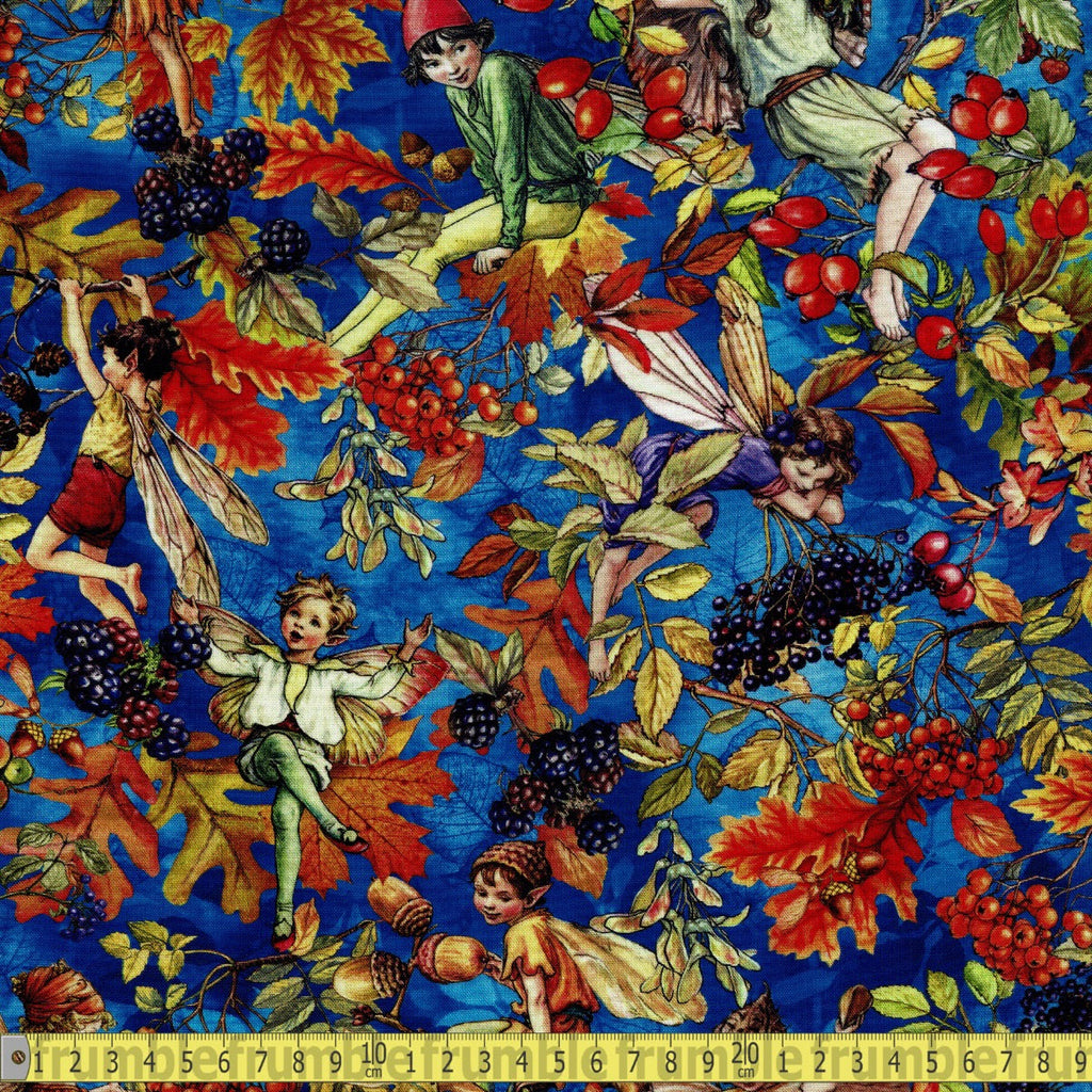 Michael Miller - Very Berry Fairy - Royal Sewing and Dressmaking Fabric