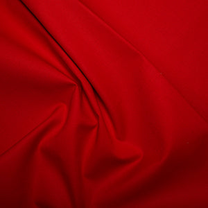 Mid Weight Cotton Solids - Crimson Red Sewing and Dressmaking Fabric
