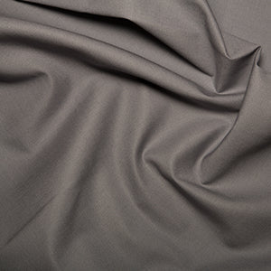 Mid Weight Cotton Solids - Dark Grey Sewing and Dressmaking Fabric