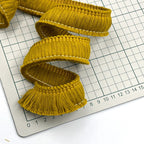 30mm Cotton Brush Ruche Fringe Trim