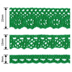 Wide 22mm Nottingham Cotton Lace - Frumble Fabrics
