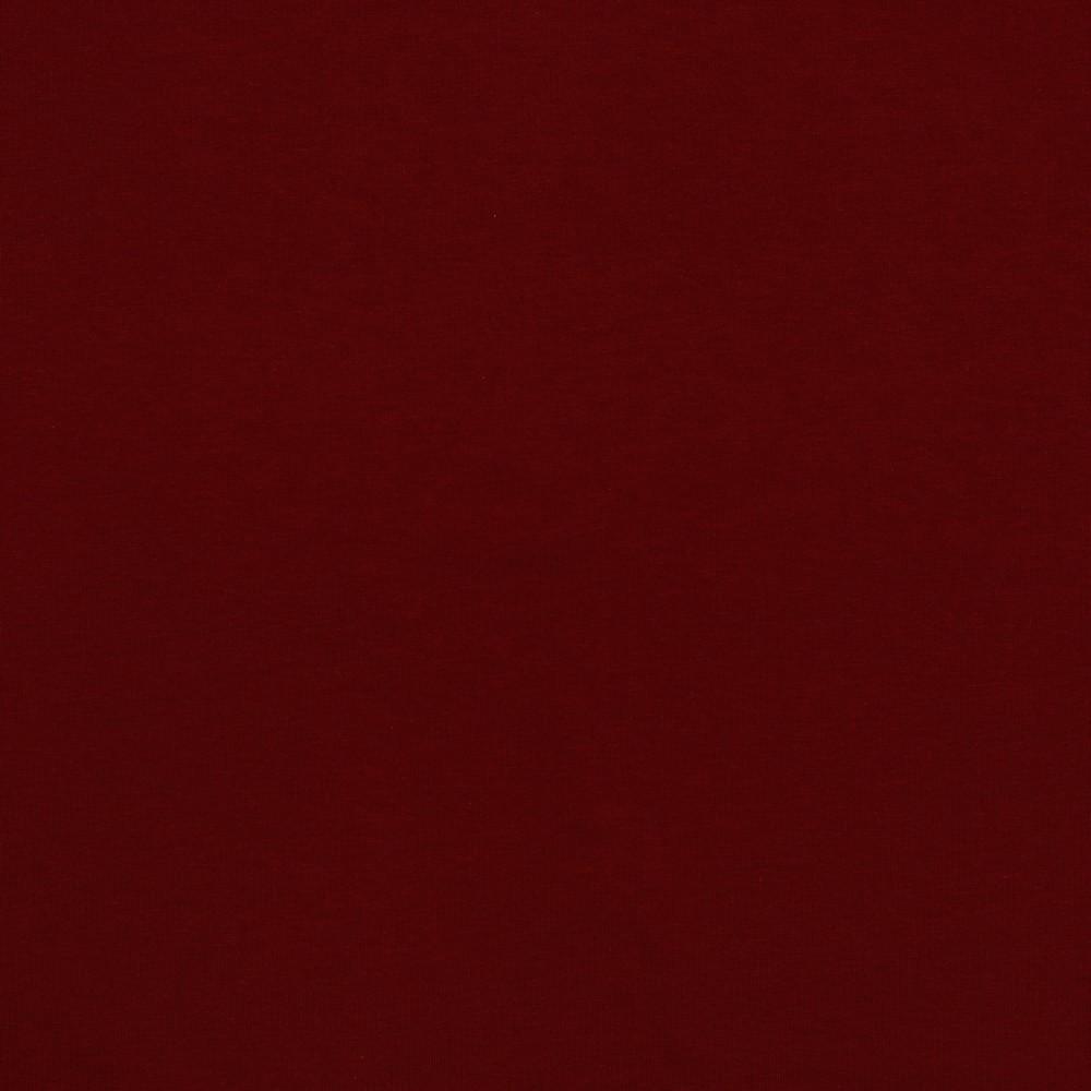Organic Jersey Solids - GOTS Cotton Knit - Burgundy Sewing and Dressmaking Fabric