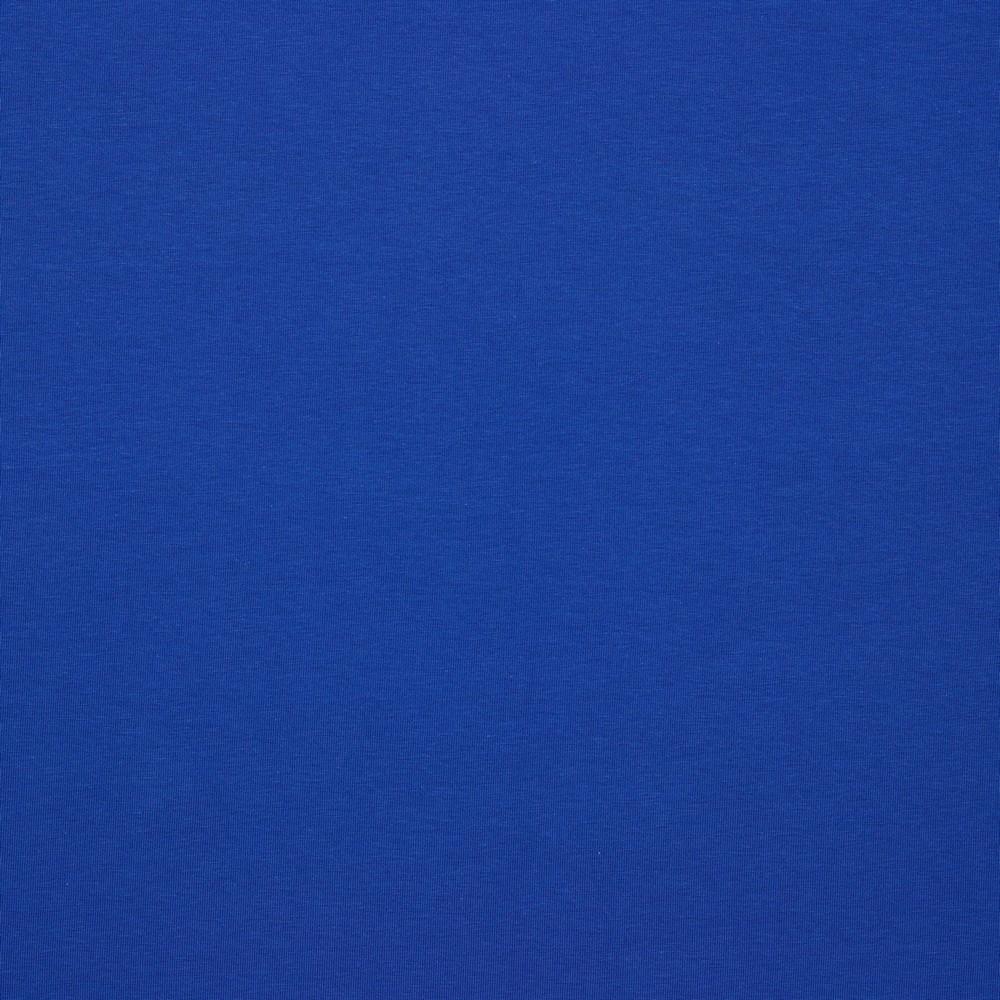 Organic Jersey Solids - GOTS Cotton Knit - Royal Blue Sewing and Dressmaking Fabric