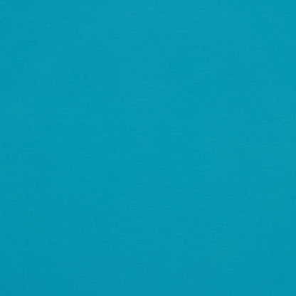 Organic Jersey Solids - GOTS Cotton Knit - Turquoise Sewing and Dressmaking Fabric