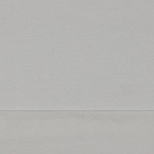 Organic Soft Sweat Solids - GOTS Cosy Knit - Light Grey Sewing and Dressmaking Fabric