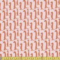 Paintbrush Studio - Animal Kingdom - Meercats Orange Sewing Fabric