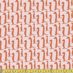 Paintbrush Studio - Animal Kingdom - Meercats Orange Sewing Fabric