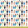 Paintbrush Studio - Friends and Faces - More Ladies Multi Sewing Fabric