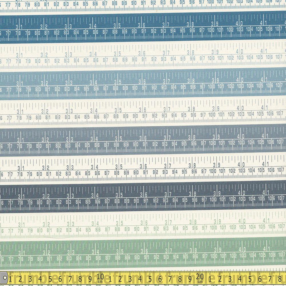 Paintbrush Studio - Sewing Mood - Rulers Cool Sewing Fabric