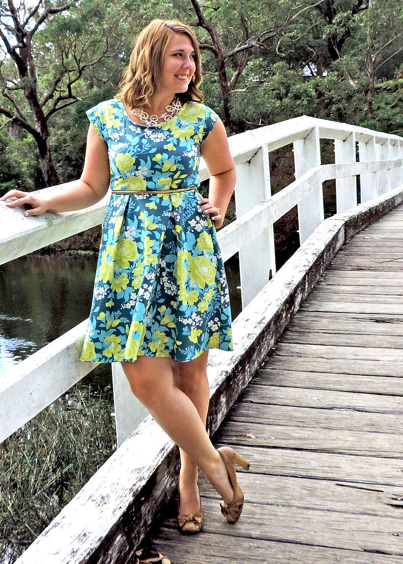 Sweet Summertime Dress & Peplum - Sew To Grow Patterns - Frumble Fabrics