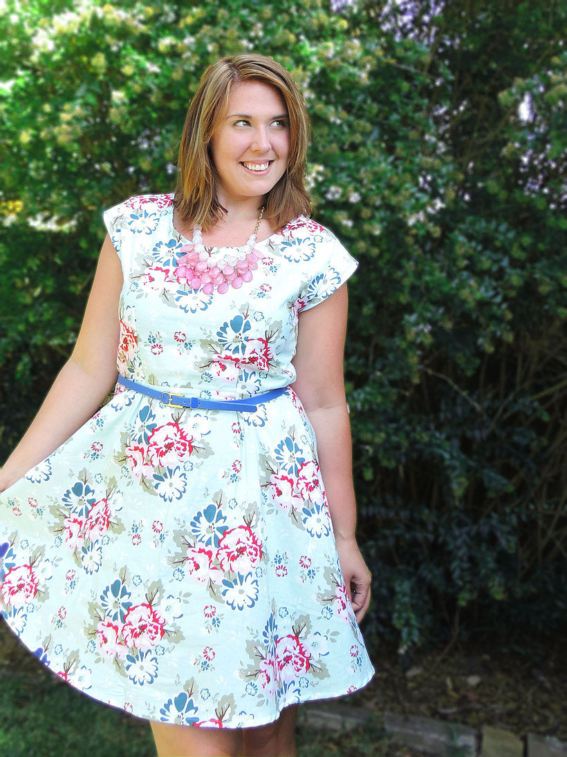 Sweet Summertime Dress & Peplum - Sew To Grow Patterns - Frumble Fabrics