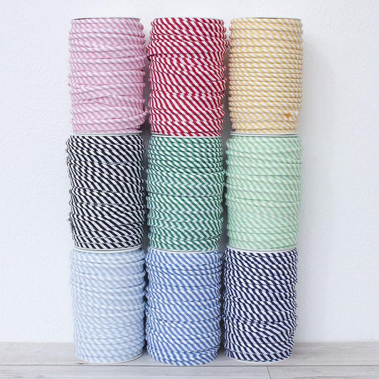 Medium Stripe Piping Bias Binding - Frumble Fabrics