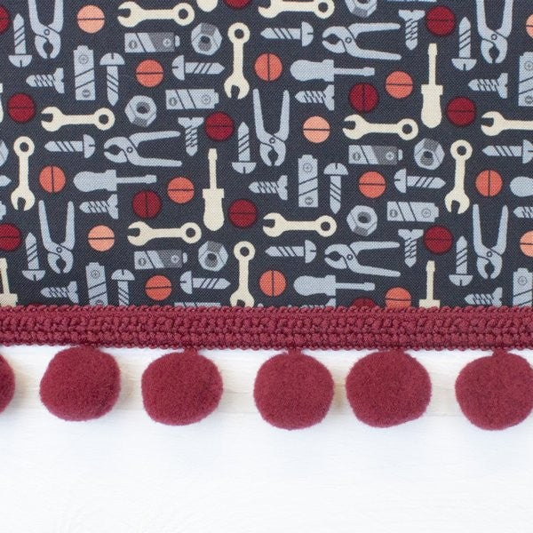 Decorative Edge Pom Pom Trim - Frumble Fabrics