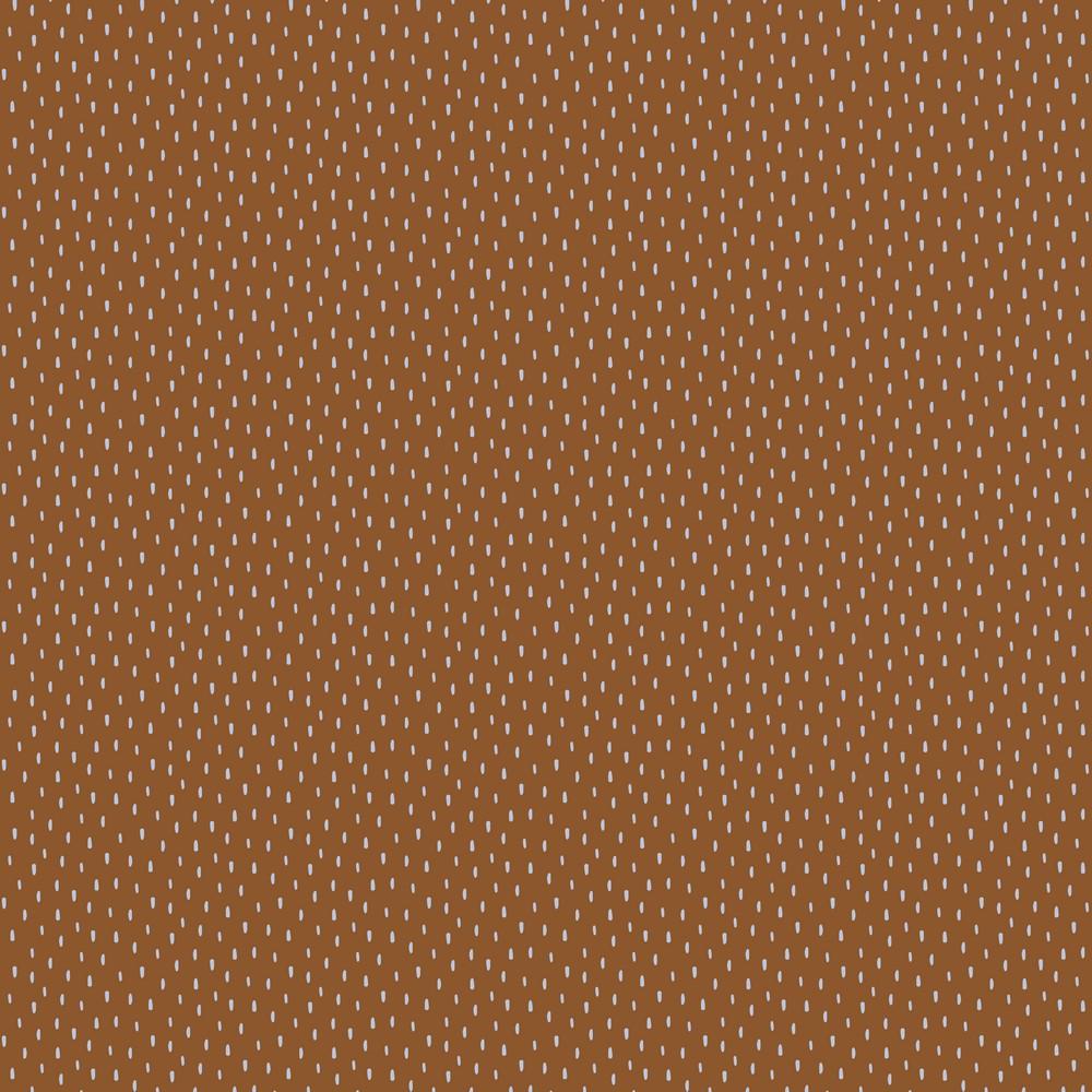 Rain Stripes - GOTS Organic Soft Sweat - Cinnamon Sewing and Dressmaking Fabric