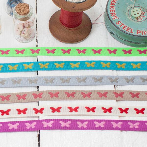 Ribbon Pack - Bright Butterflies - Frumble Fabrics