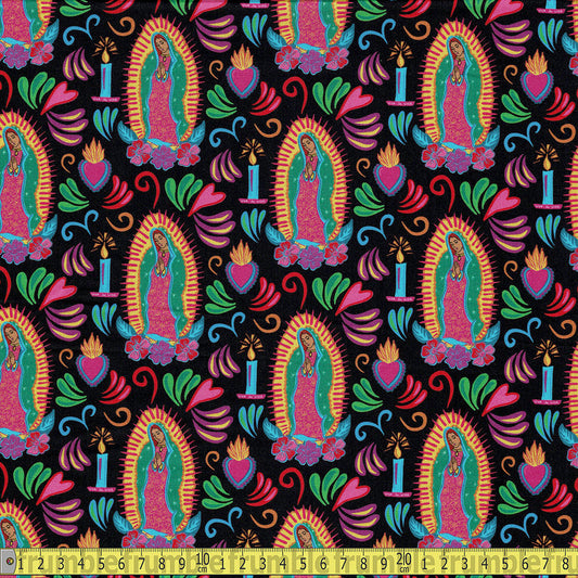 Riley Blake - Eleanor Virgin - Black Sewing and Dressmaking Fabric