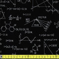 Science Fair Calculations Black - Frumble Fabrics