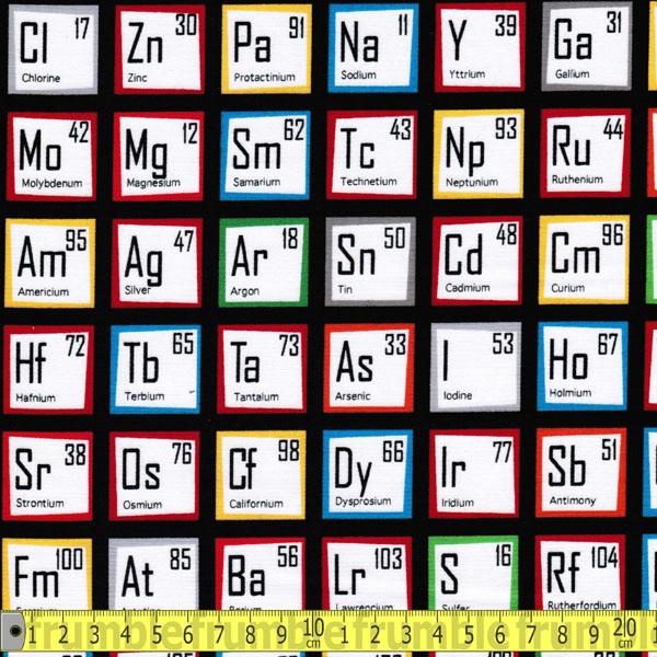 Science Fair Periodic Table Multi - Frumble Fabrics