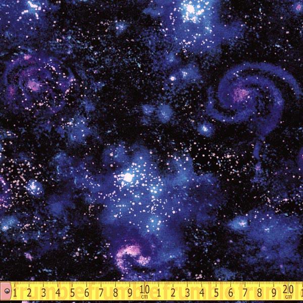 Stargazers Galaxy Nightfall - Frumble Fabrics