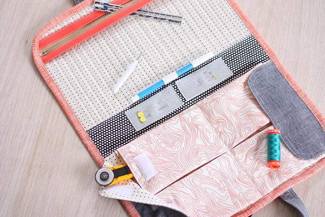 Road Trip Case Sewing Pattern by Noodlehead - Frumble Fabrics