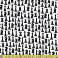 Robert Kaufman - Checkmate - Pieces White Sewing and Dressmaking Fabric