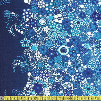 Robert Kaufman - Effervescence - Border Blues Sewing and Dressmaking Fabric