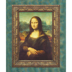 Robert Kaufman - Leonardo Da Vinci - The Mona Lisa Portrait Panel Sewing and Dressmaking Fabric