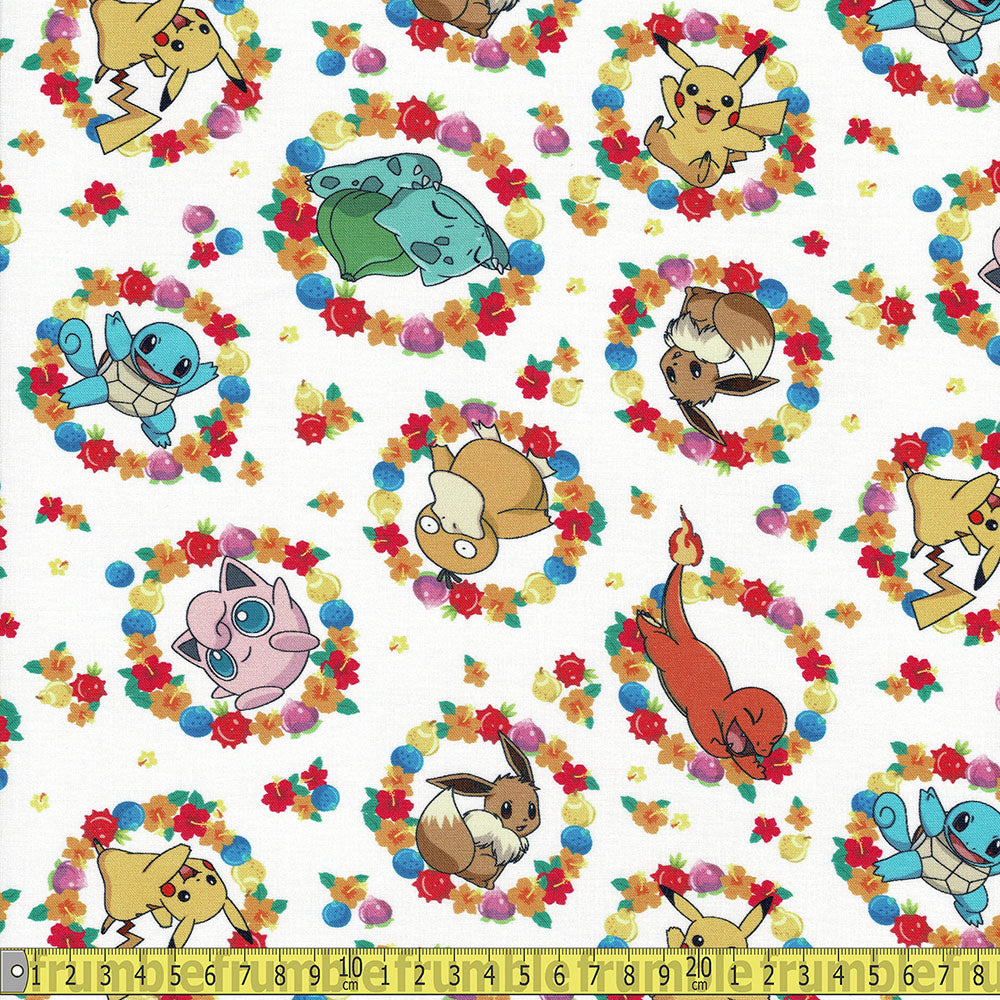 Kona Fabric Pokeball - Pokemon - Pattern - Fabric …