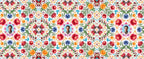 Frida Kahlo Floral Garden White - Frumble Fabrics