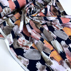 Lady McElroy - Scuba Jersey Fabric - Brushstroke Dusk