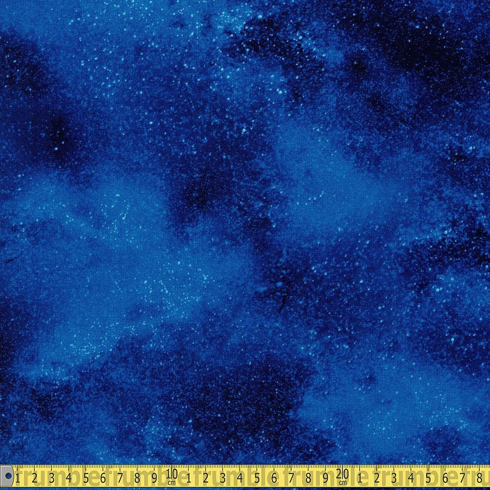Timeless Treasures - Aurora - Starry Sky Royal Sewing and Dressmaking Fabric