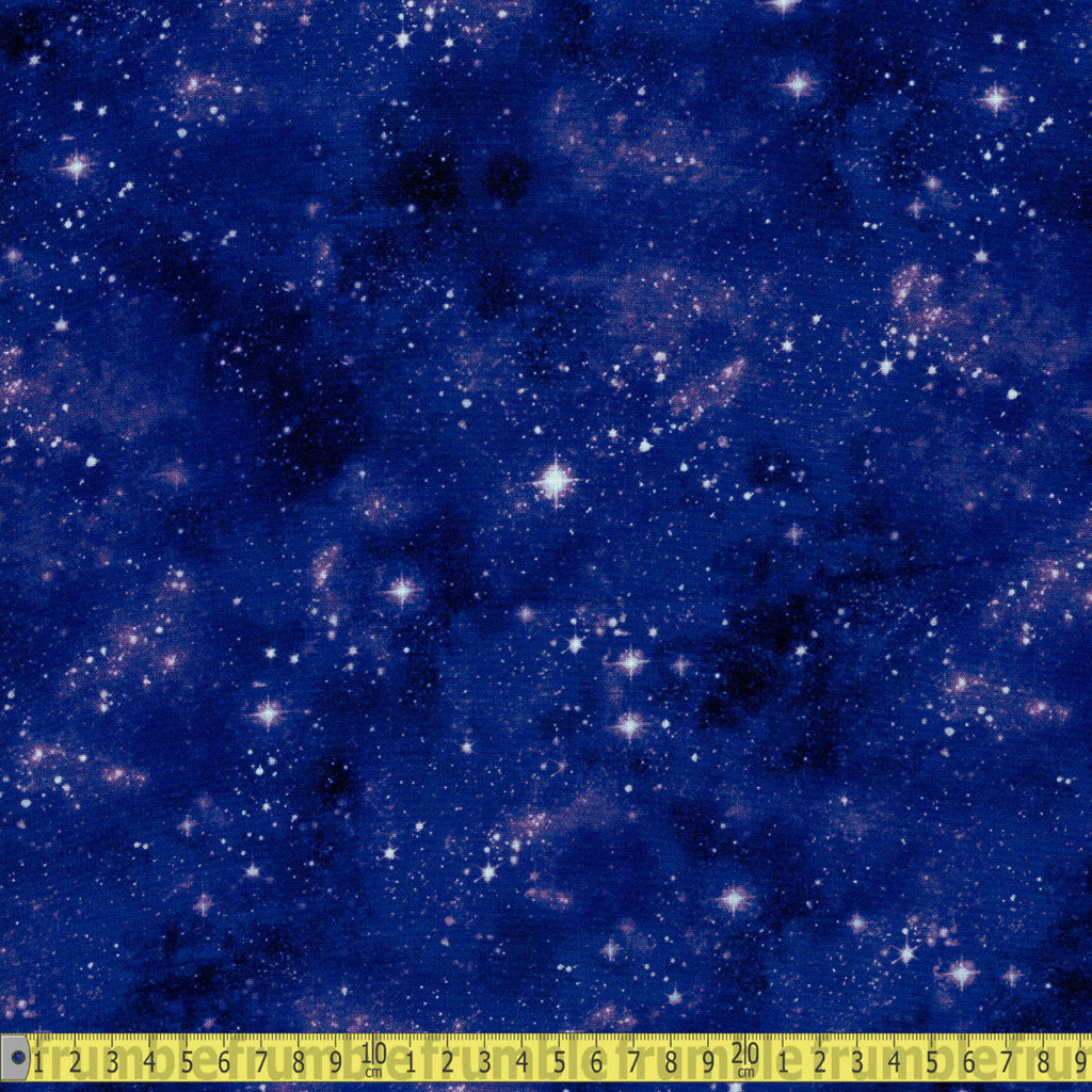 Timeless Treasures Fabric - Starry Night Fantasy - Purple Sewing and Dressmaking Fabric