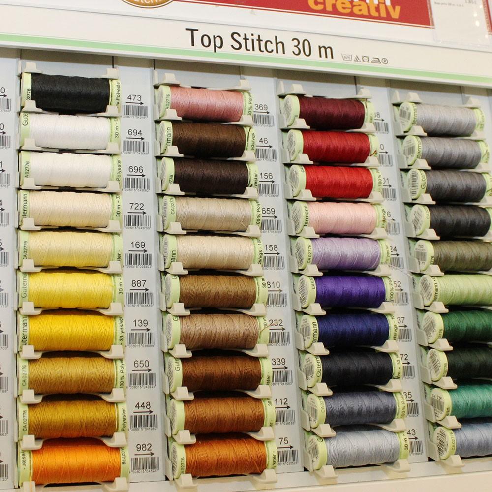 Top Stitch Thread 30m Reel - Frumble Fabrics