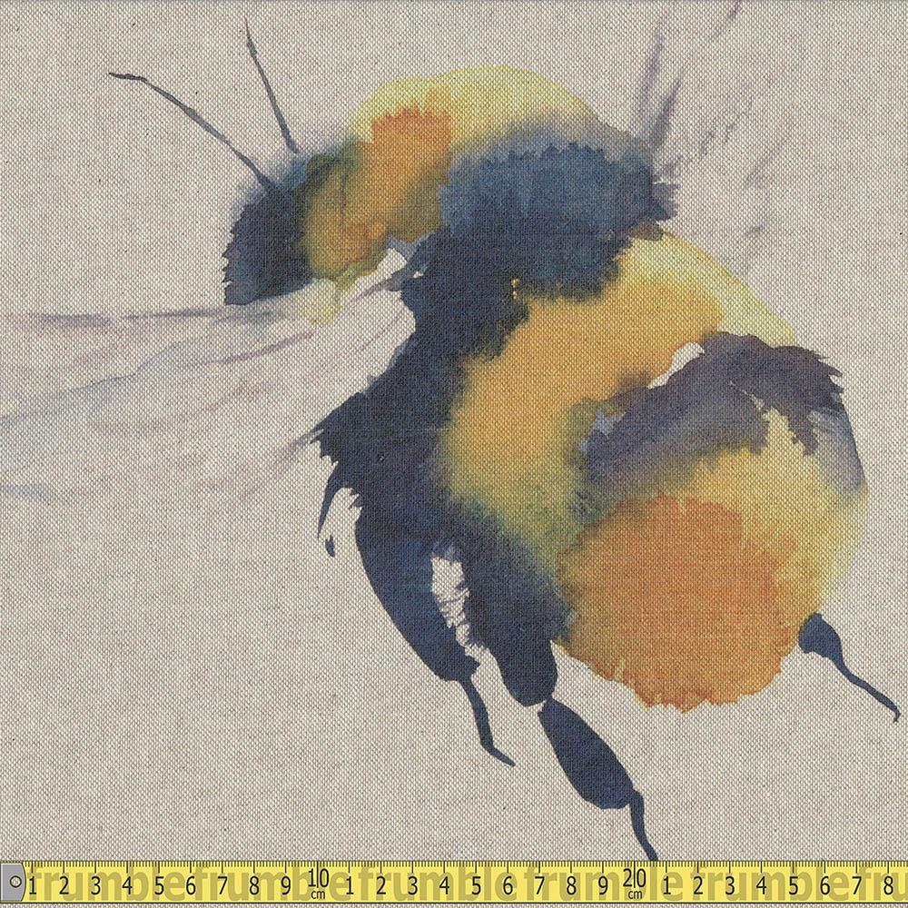 Bumblebees Cushion Panel Project Kit - Frumble Fabrics