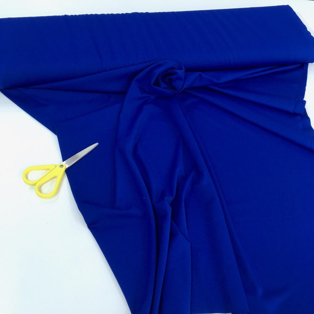 Fit Knit Sport Technical Leggings Jersey Royal Blue - Frumble Fabrics