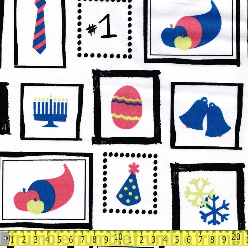 8 Days A Week White - Frumble Fabrics