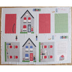 Neighbourhood House Kit 90cm Panel - Frumble Fabrics